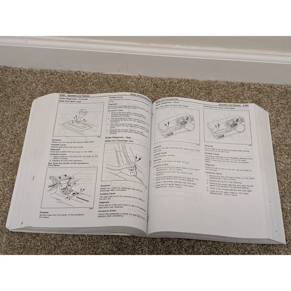 1999 Chevrolet Corvette OEM Service Manual Book #3‎ Gmp/99-y-3